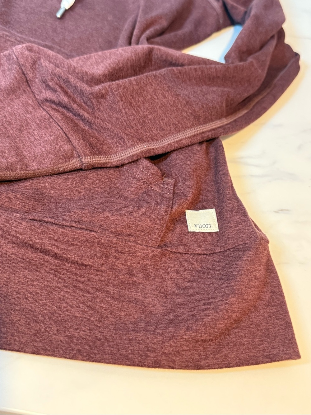 Vuori zip up jacket in reddish color - Picture 2 of 8